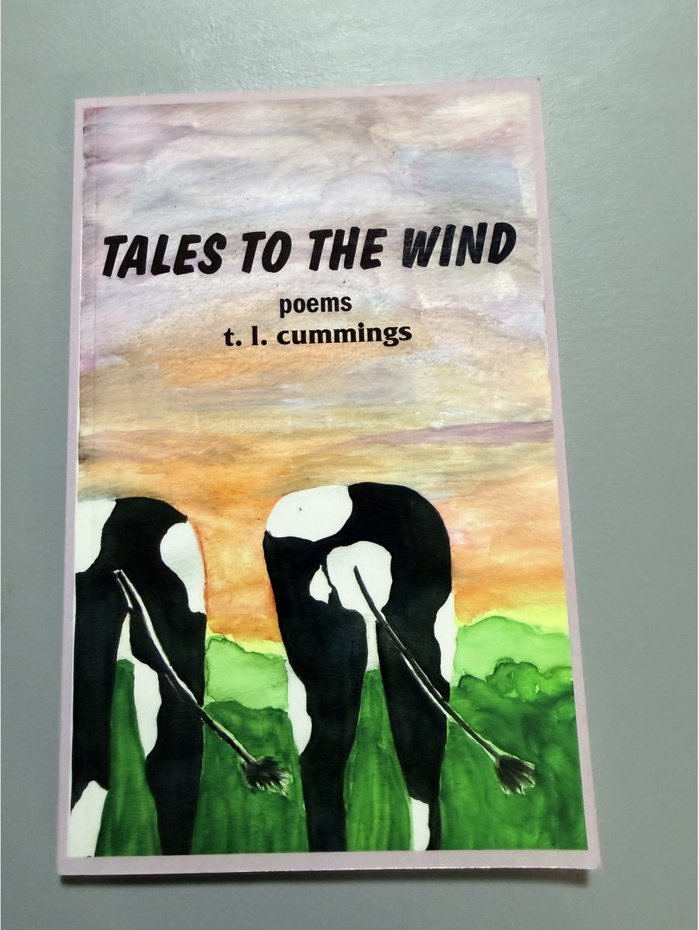 Tales to the Wind by t.l. cummings signed poetry book